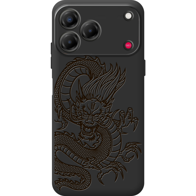 Прозорий чохол BoxFace Nubia V80 Design Chinese Dragon