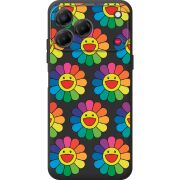 Прозорий чохол BoxFace Nubia V80 Design Hippie Flowers