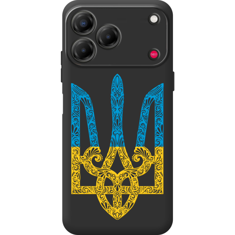 Прозорий чохол BoxFace Nubia V80 Design Gold Trident