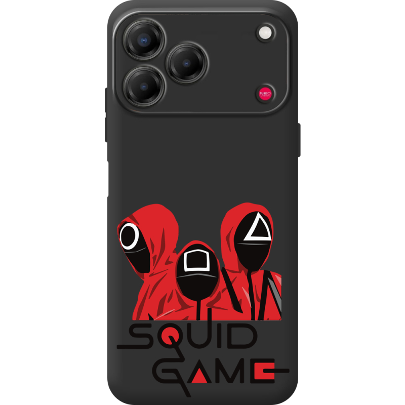 Прозорий чохол BoxFace Nubia V80 Design siquid game люди в красном