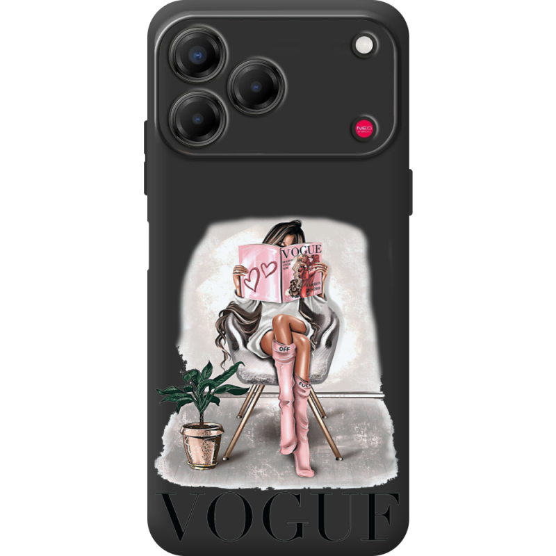 Прозорий чохол BoxFace Nubia V80 Design VOGUE