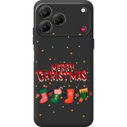 Прозорий чохол BoxFace Nubia V80 Design Merry Christmas