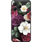 Прозорий чохол BoxFace Nubia V80 Design Floral Dark Dreams