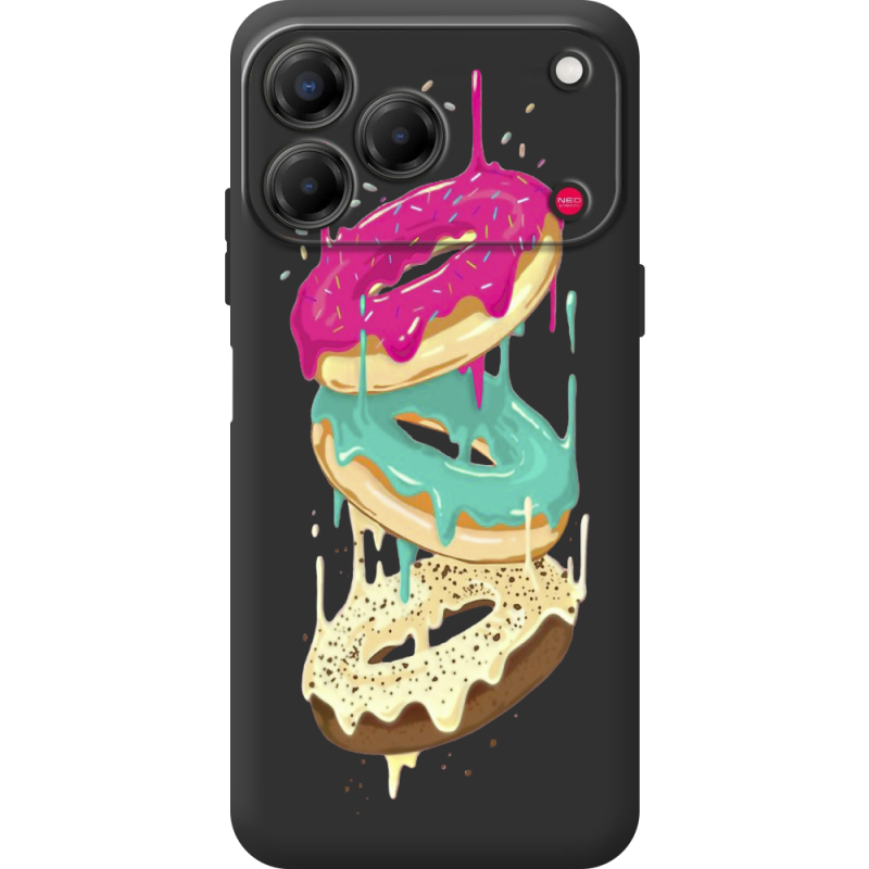 Прозорий чохол BoxFace Nubia V80 Design Donuts