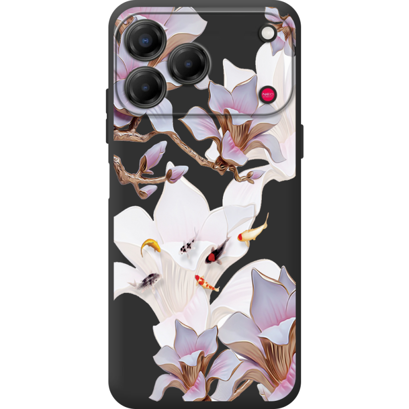Прозорий чохол BoxFace Nubia V80 Design Chinese Magnolia