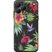 Прозорий чохол BoxFace Nubia V80 Design Tropical
