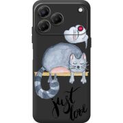 Прозорий чохол BoxFace Nubia V80 Design Just Love