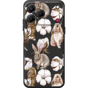 Прозорий чохол BoxFace Nubia V80 Design Cotton and Rabbits