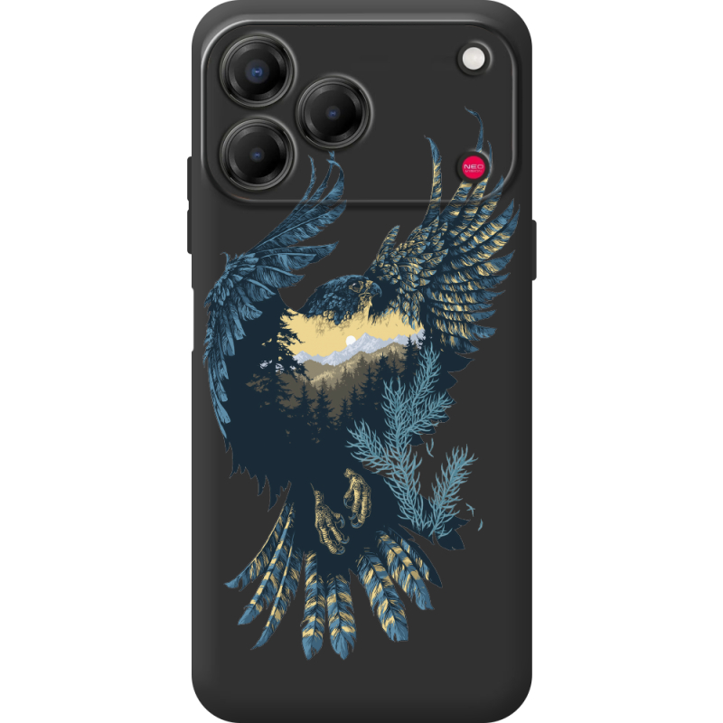 Прозорий чохол BoxFace Nubia V80 Design Eagle