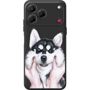 Прозорий чохол BoxFace Nubia V80 Design Husky