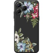 Прозорий чохол BoxFace Nubia V80 Design Floral
