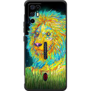 Чохол BoxFace Nubia RedMagic 6R Moonlight Lion