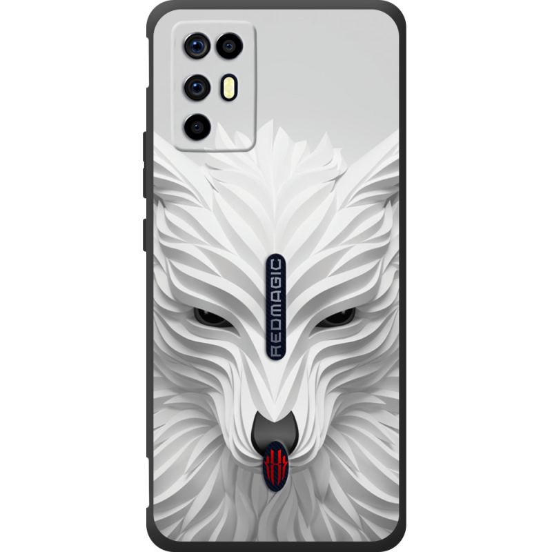 Чохол BoxFace Nubia RedMagic 6R White Wolf