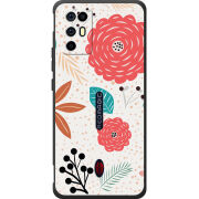 Чохол BoxFace Nubia RedMagic 6R Line Flowers