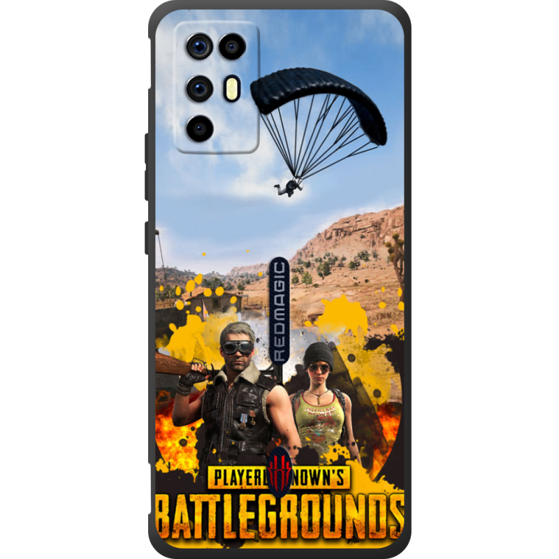 Чохол BoxFace Nubia RedMagic 6R Pubg parachute