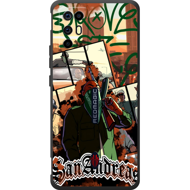Чохол BoxFace Nubia RedMagic 6R GTA San Andreas