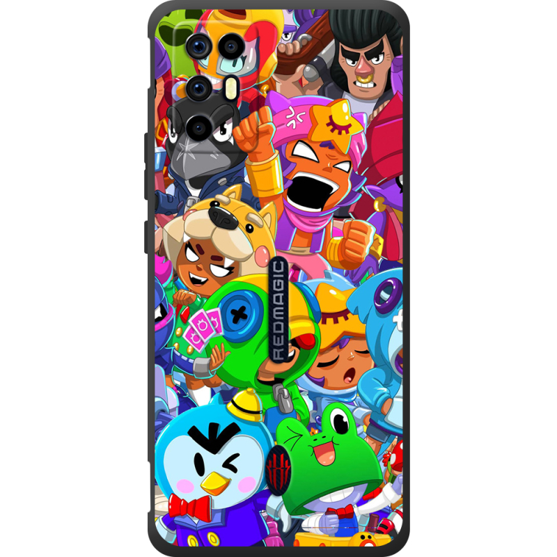 Чохол BoxFace Nubia RedMagic 6R friends brawl stars
