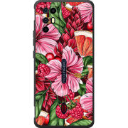 Чохол BoxFace Nubia RedMagic 6R Tropical Flowers
