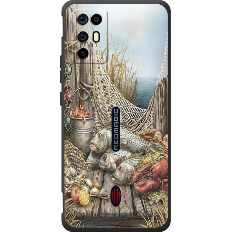Чохол BoxFace Nubia RedMagic 6R Удачная рыбалка