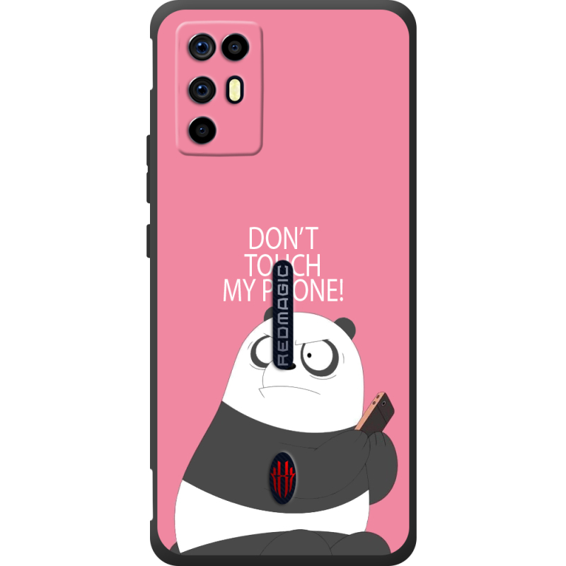 Чохол BoxFace Nubia RedMagic 6R Dont Touch My Phone Panda