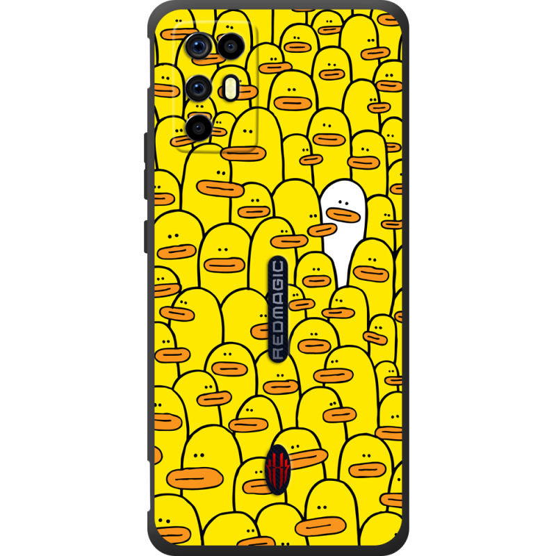 Чохол BoxFace Nubia RedMagic 6R Yellow Ducklings