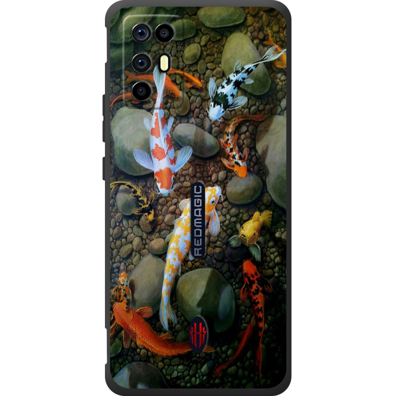 Чохол BoxFace Nubia RedMagic 6R Underwater Koi
