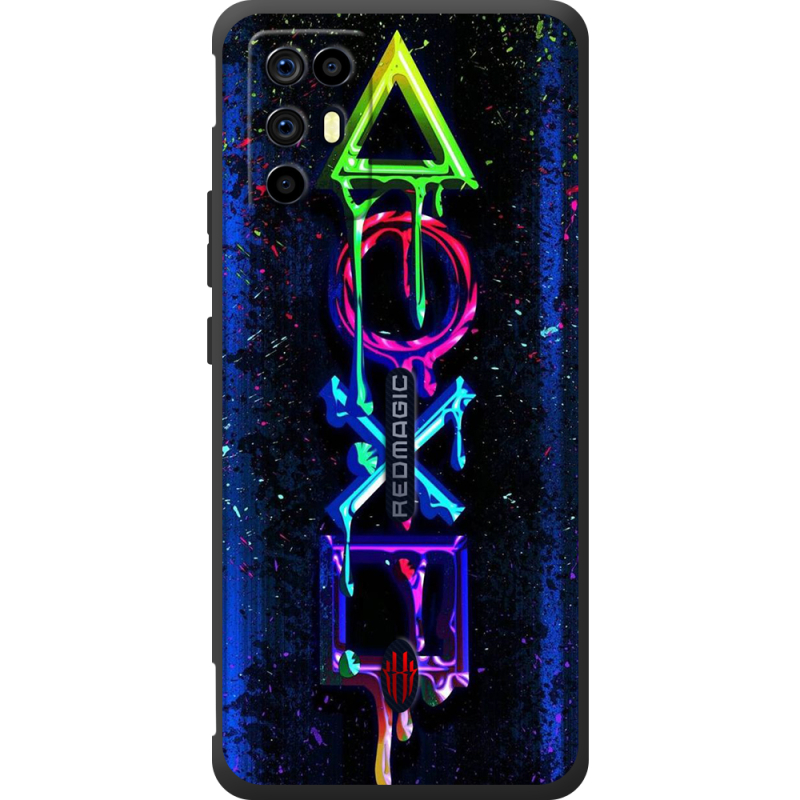 Чохол BoxFace Nubia RedMagic 6R Graffiti symbols