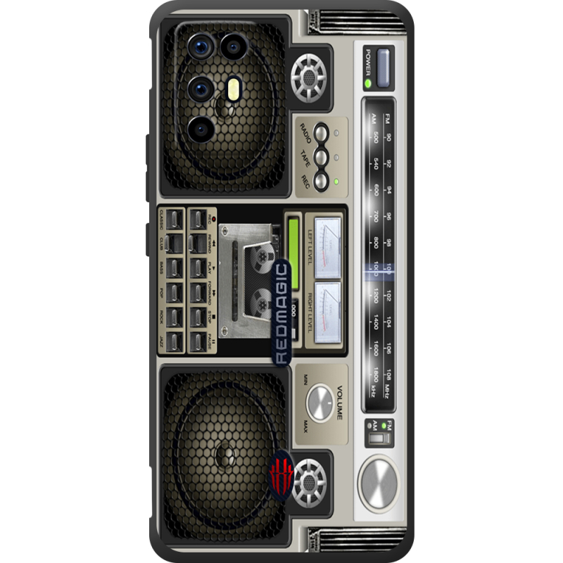 Чохол BoxFace Nubia RedMagic 6R Old Boombox