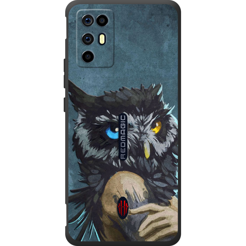 Чохол BoxFace Nubia RedMagic 6R Owl Woman