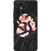 Чохол BoxFace Nubia RedMagic 6R Snake Rose