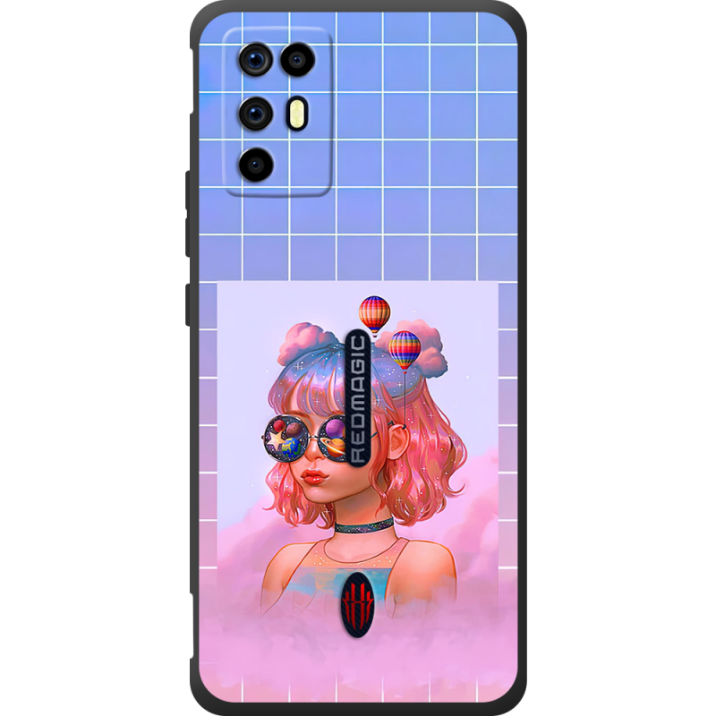 Чохол BoxFace Nubia RedMagic 6R Girl in the Clouds