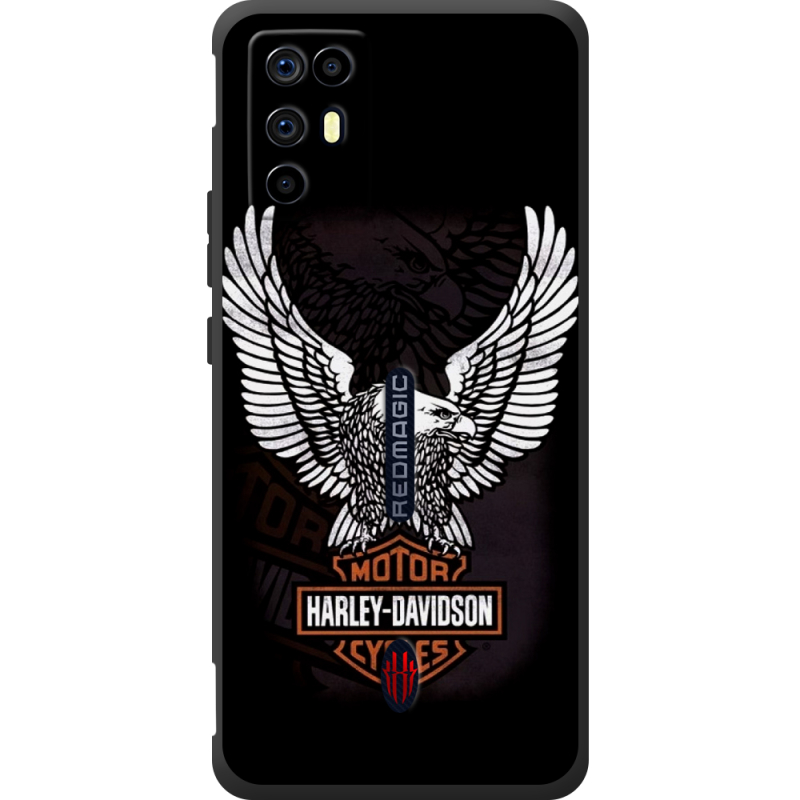 Чохол BoxFace Nubia RedMagic 6R Harley Davidson and eagle