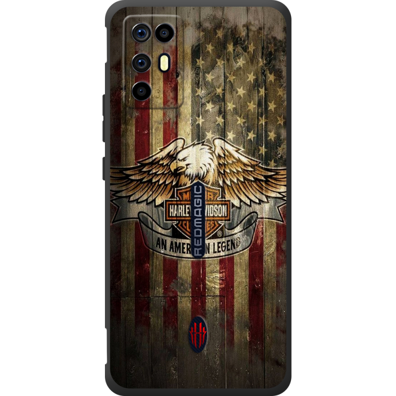 Чохол BoxFace Nubia RedMagic 6R Harley An American Legend