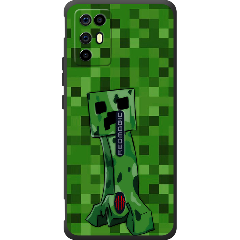 Чохол BoxFace Nubia RedMagic 6R Minecraft Creeper