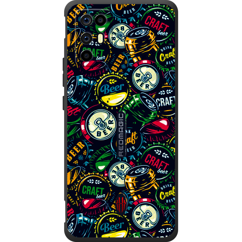 Чохол BoxFace Nubia RedMagic 6R Bottle Caps