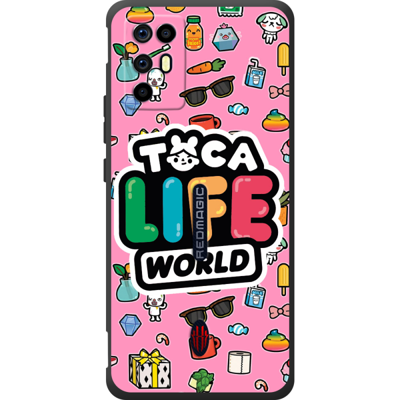 Чохол BoxFace Nubia RedMagic 6R Toca Boca Life World