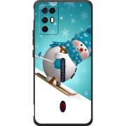Чохол BoxFace Nubia RedMagic 6R Skier Snowman