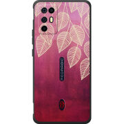 Чохол BoxFace Nubia RedMagic 6R Gold Leaves