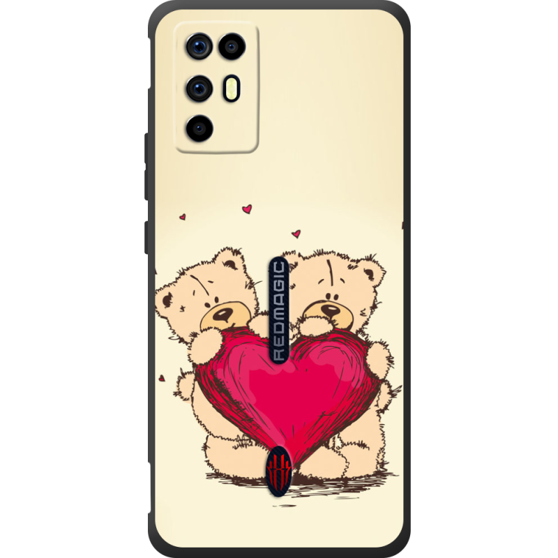 Чохол BoxFace Nubia RedMagic 6R Teddy Bear Love