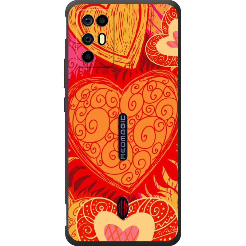 Чохол BoxFace Nubia RedMagic 6R Warm Hearts