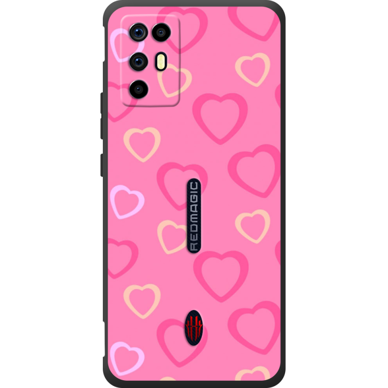 Чохол BoxFace Nubia RedMagic 6R Sugar Hearts