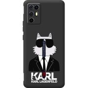 Чорний чохол BoxFace Nubia RedMagic 6R Cat in Black