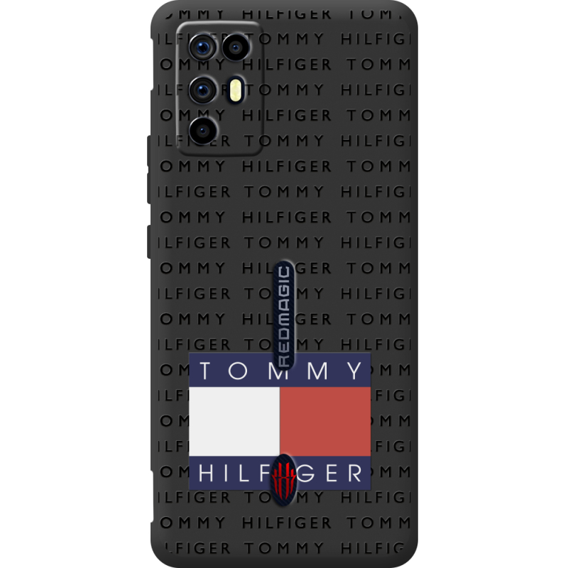 Чорний чохол BoxFace Nubia RedMagic 6R Tommy Print
