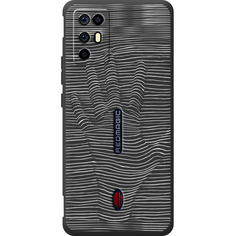 Чорний чохол BoxFace Nubia RedMagic 6R Optical Hand
