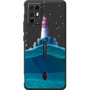 Чорний чохол BoxFace Nubia RedMagic 6R Lighthouse