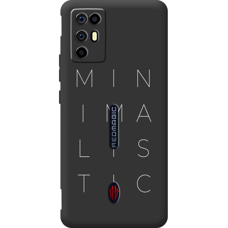 Чорний чохол BoxFace Nubia RedMagic 6R Minimalistic