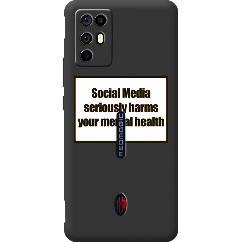 Чорний чохол BoxFace Nubia RedMagic 6R 