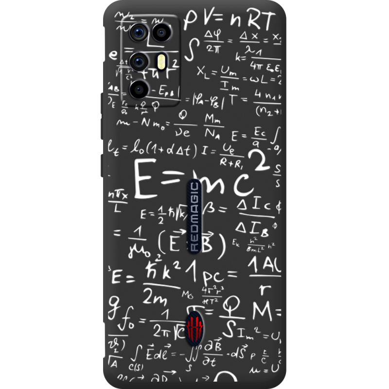 Чорний чохол BoxFace Nubia RedMagic 6R E=mc2