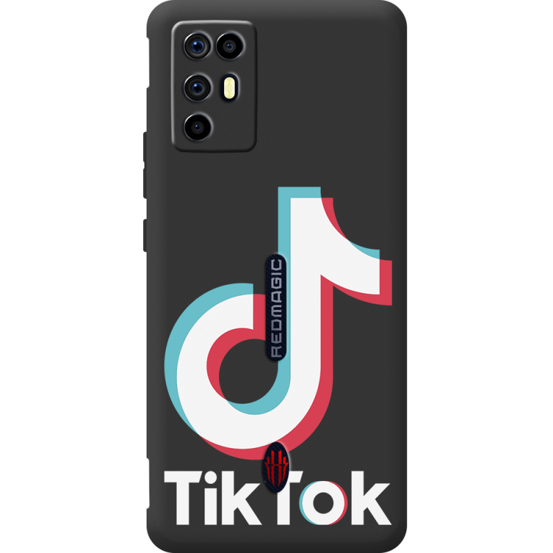 Чорний чохол BoxFace Nubia RedMagic 6R Tik Tok