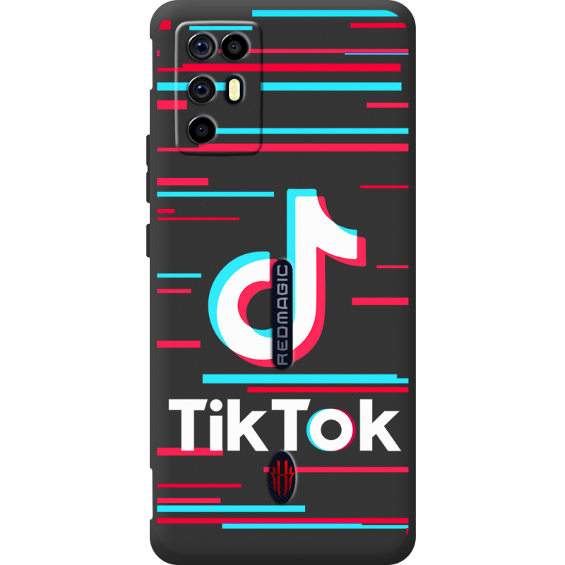 Чорний чохол BoxFace Nubia RedMagic 6R Tik Tok